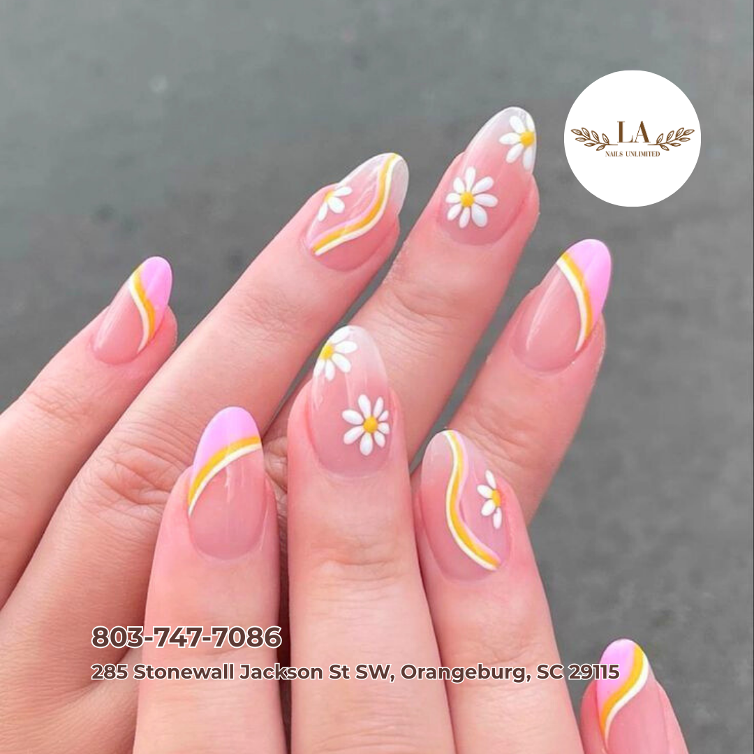 LA Nails Unlimited nail work in Orangeburg, South Carolina